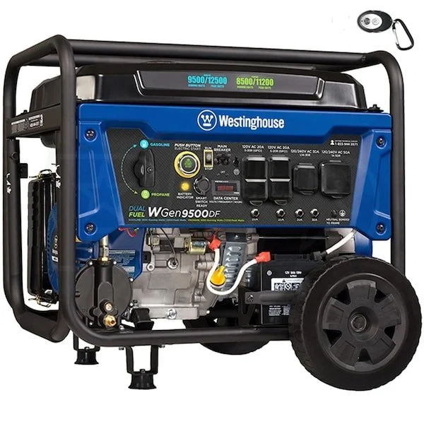 Westinghouse 12,500/9,500-Watt Tri-Fuel Portable EFI Generators. - Image 4