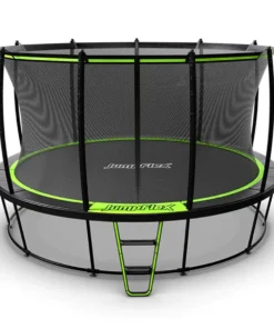 JumpFlex Hero Round Outdoor Backyard Trampoline