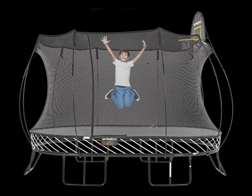 Trampolines Ireland Springfree Trampoline 8 x 13ft Oval - Image 3