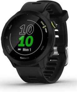 Garmin Forerunner 55, GPS Running Watch with Daily Suggested Workouts, Up to 2 Weeks of Battery Life, Black – 010-02562-00