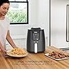 Ninja Air Fryer | 4 QT Capacity | 4-in-1 Roast, Crisp, Roast, Reheats, & Dehydrates | Dishwasher Safe Parts | 105°F-400°F | Includes 20 Easy & Healthy Recipes | 1550 watt | Grey | AF101 - Image 2