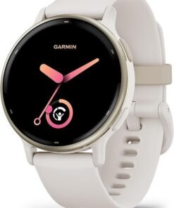 Garmin vívoactive 5, Health and Fitness GPS Smartwatch, AMOLED Display, Up to 11 Days of Battery, Ivory