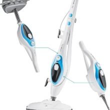 PurSteam 10-in-1 Steam Mop, Floor Steamer with Detachable Handheld Steam Cleaner for Tile, Hardwood Floors