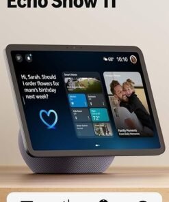Amazon Echo Show 11 (newest model), Vibrant Full-HD 11″ display with more viewing area and spatial audio, Designed for Alexa+, Graphite