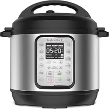 Instant Pot Duo Plus 9-in-1 Multicooker, Pressure Cooker, Slow Cook, Rice Maker, Steamer, Sauté, Yogurt, Warmer & Sterilizer, Includes App with Over 800 Recipes, Stainless Steel, 6 Quarts