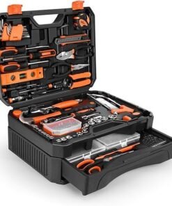 328-Piece Tool Set – Tool Kit Toolbox Storage Case with Drawer, General Household Hand Tool Kit Perfect for Home & DIY Repairs