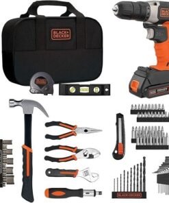 beyond by BLACK+DECKER Home Tool Kit with 20V MAX Drill/Driver, 83-Piece (BDPK70284C1AEV)