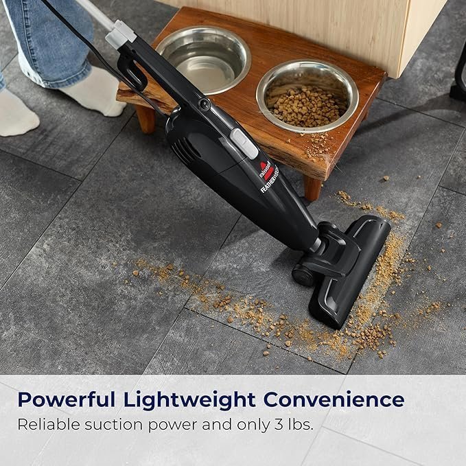 Bissell Featherweight Stick Lightweight Bagless Vacuum with Crevice Tool, 2033M, Black - Image 3