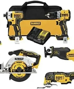 DEWALT 20V MAX* XR Cordless Combo Kit (6-Tool) with (2) Ah Batteries and Charger (DCK648D2)
