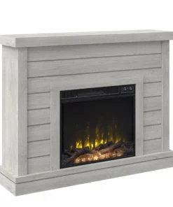Alaya Wall Mounted Electric Fireplace Sands & Stable Finishs
