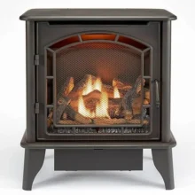 Bluegrass Living Panorama Vent Free Duals Fuel 3-Sided Gas Stove BTSD23RT.