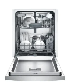 Bosch 100 Series PureDry 50-Decibel Front Control 24-in Built-In Dishwashers (Fingerprint-Resistant Stainless Steel) ENERGY STAR