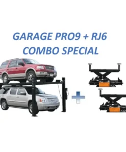 Atlas Pro9000 4 Post Lifts with RJ6 Rolling Jacks