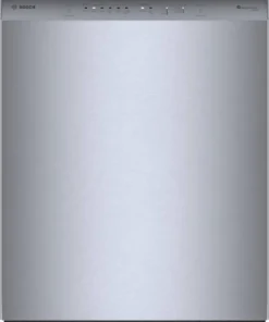 Bosch SHE41CM5N 300 Series 24″ Dishwashers 48 db – Recessed Handle, Stainless Steels