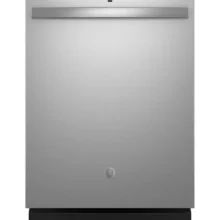 GE – 24″ Top Control Built-In Hybrid Tub Dishwashers with Dry Boost – Stainless Steels