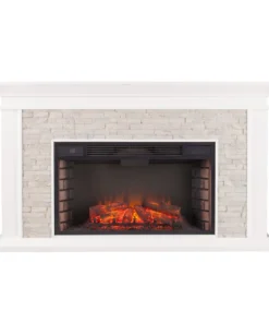 Ceonna Electric Fireplace Winstons Porter Finish