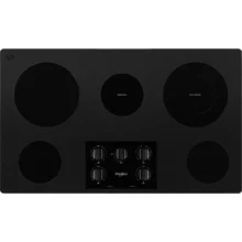 Whirlpool 36-Inch Electric Ceramic Glass Cooktops WCE55US6HB