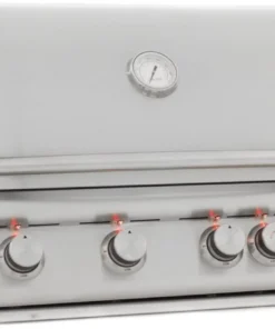 Blaze 32 Inch 4-Burner LTE Gas Grills with Rear Burner and Built-in Lighting System