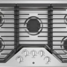 GE 36-Inch Built-in Gas Cooktops JGP5036SLSS