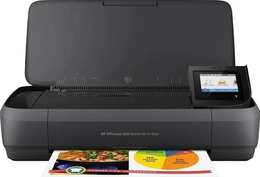 HP OfficeJet 250 Mobile All-in-One Printer - Image 4