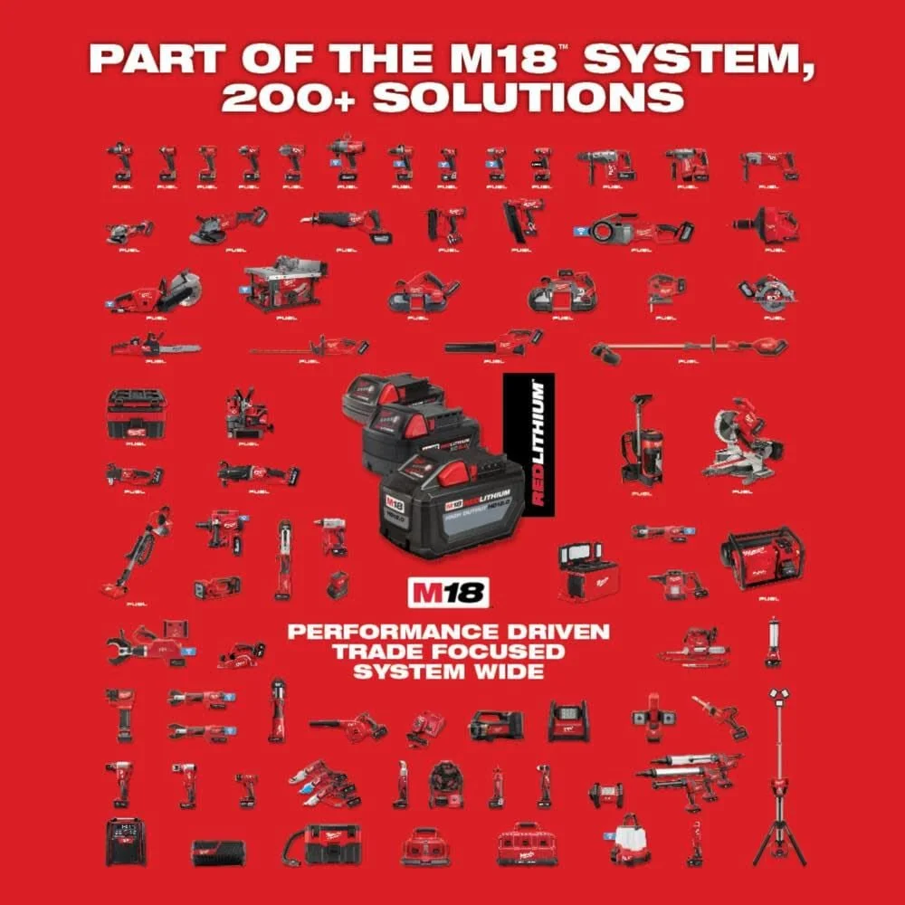 Milwaukee M18 Cordless Lithium-Ion 6-Tool Combo Kit - Image 2