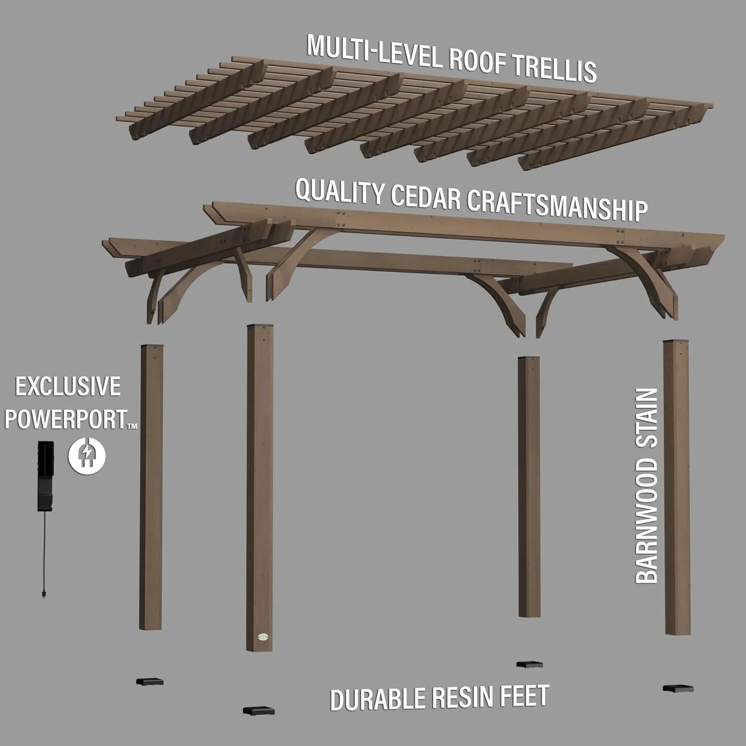Backyard Discovery Somervilles Pergola - Image 3